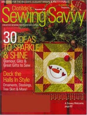 Clotilde's Sewing Savvy